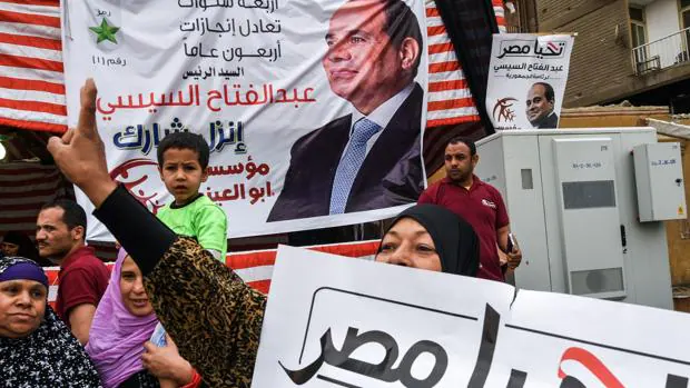 Abdelfatah Al Sisi se asegura un segundo mandato con el 97% de los votos válidos