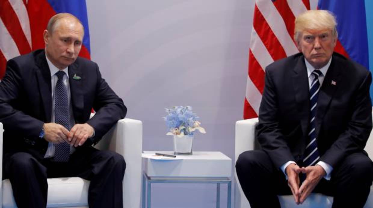 Putin y Trump en Hambuergo el pasado mes de julio