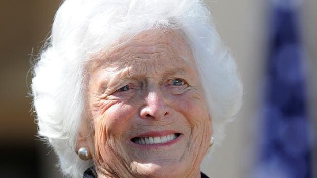 Muere Barbara Bush, madre y esposa de presidente de Estados Unidos