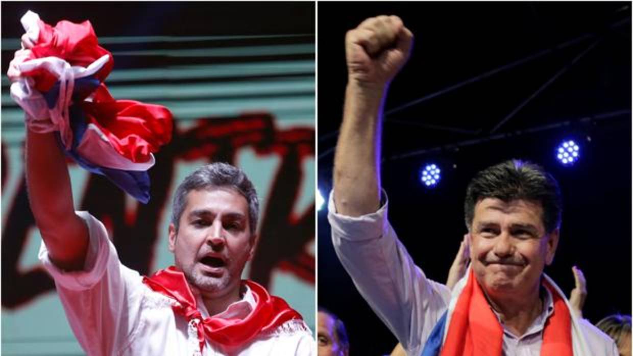 Cierre de campaña de los candidatos a la presidencia en Paraguay