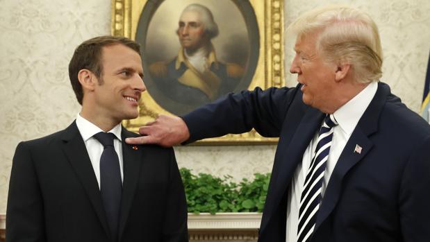 Macron ofrece a Trump dureza con Irán para salvar el acuerdo nuclear