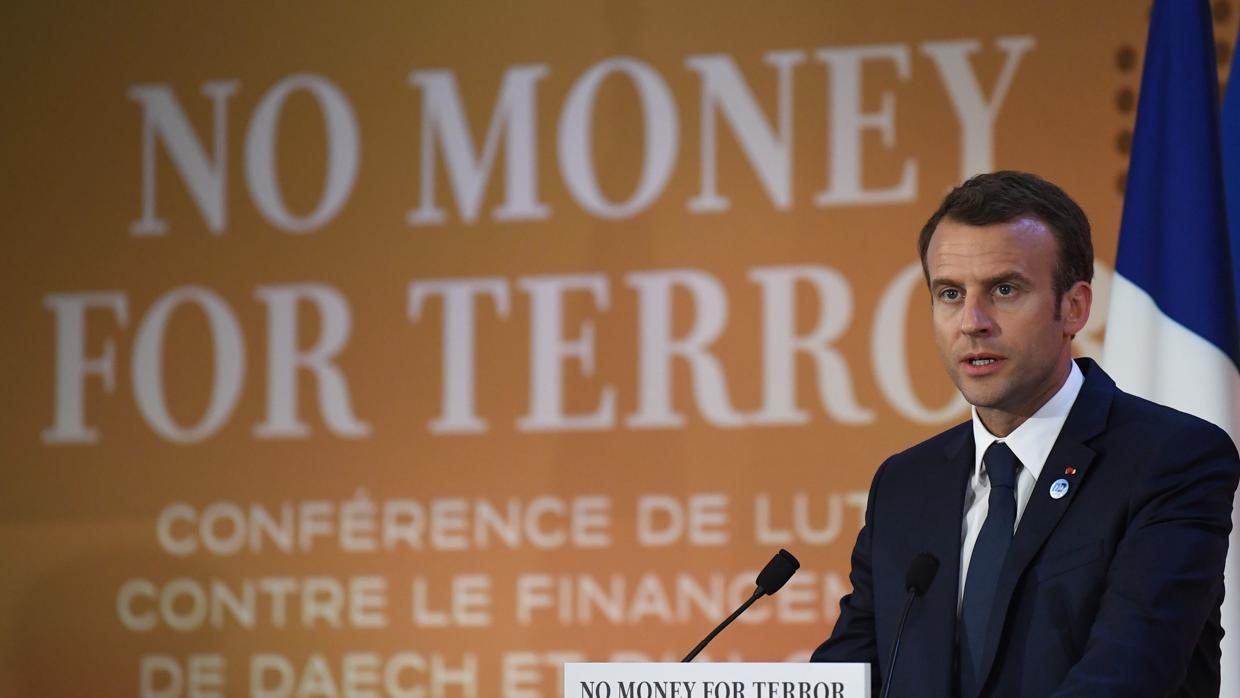 Macron clausura la primera conferencia mundial contra la financiación del terrorismo islámico