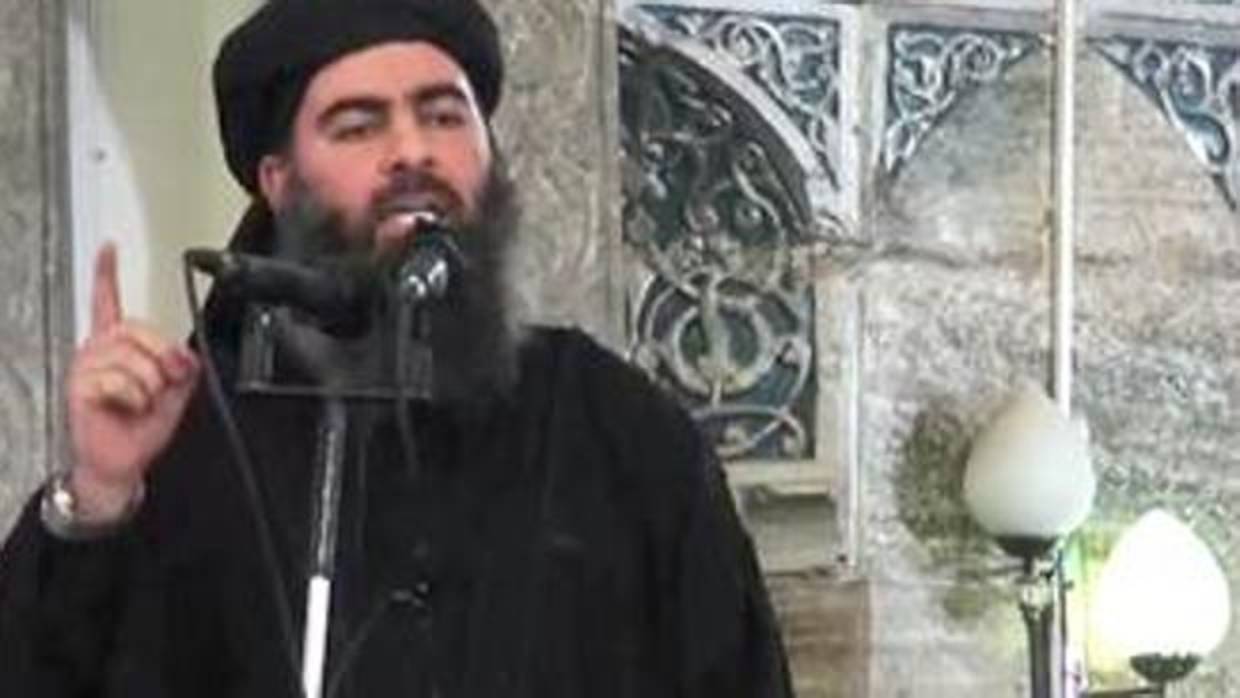 El líder de los yihadistas de Daesh, Abu Bakr Al Bagdadi