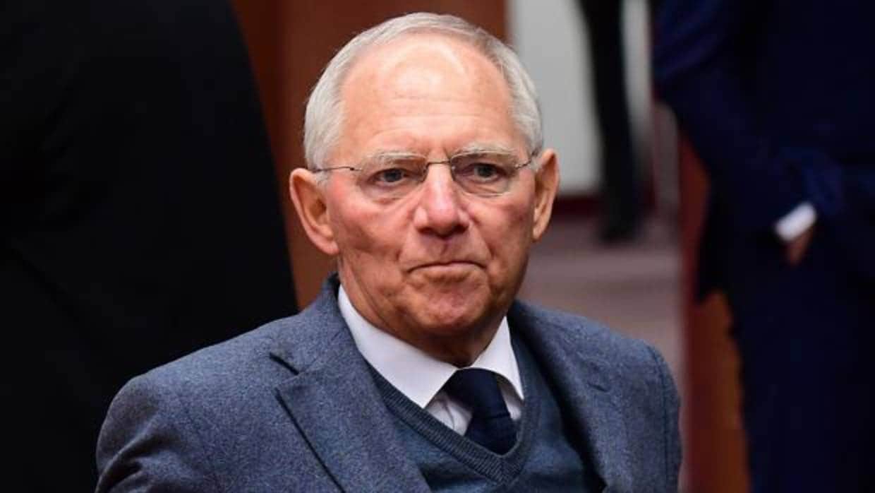 El presidente del Bundestag, Wolfgang Schäuble