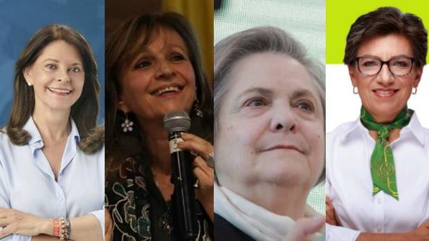 Cuatro mujeres aspiran a la vicepresidencia de Colombia en inédita elección