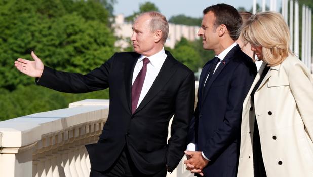 Macron y Putin muestran sus diferencias sobre Irán, Siria y Ucrania