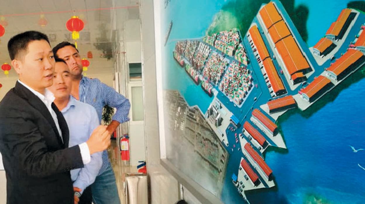 Presentación de la nueva terminal que gestiorán empresas chinas en la boca del Canal de Panamá