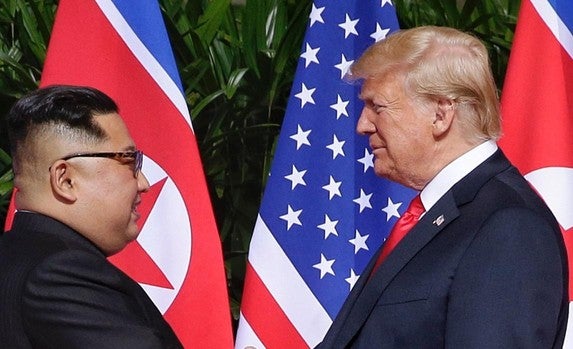 Acuerdo de mínimos para salvar la histórica cumbre de Trump y Kim Jong-un