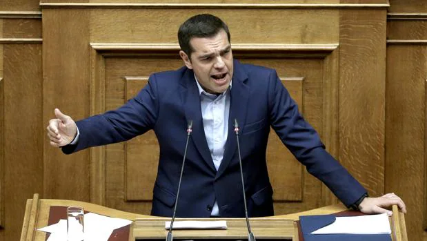 Voto de confianza en el parlamento para Alexis Tsipras