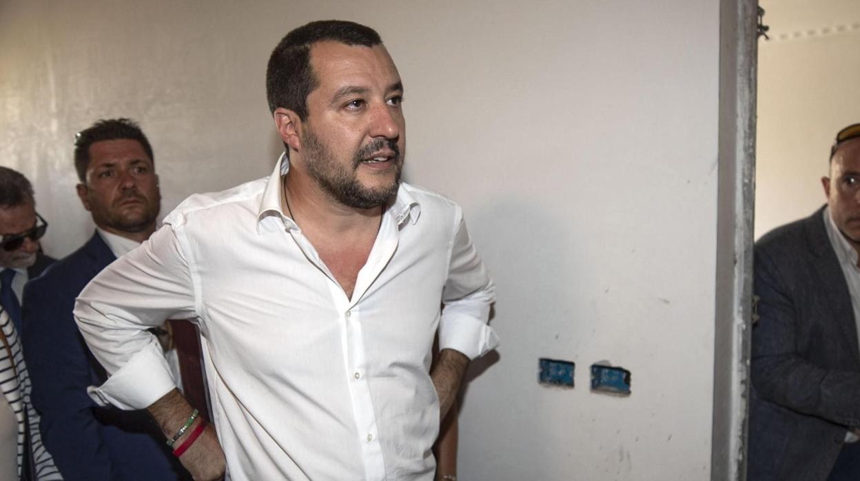 El ministro del Interior italiano, Matteo Salvini