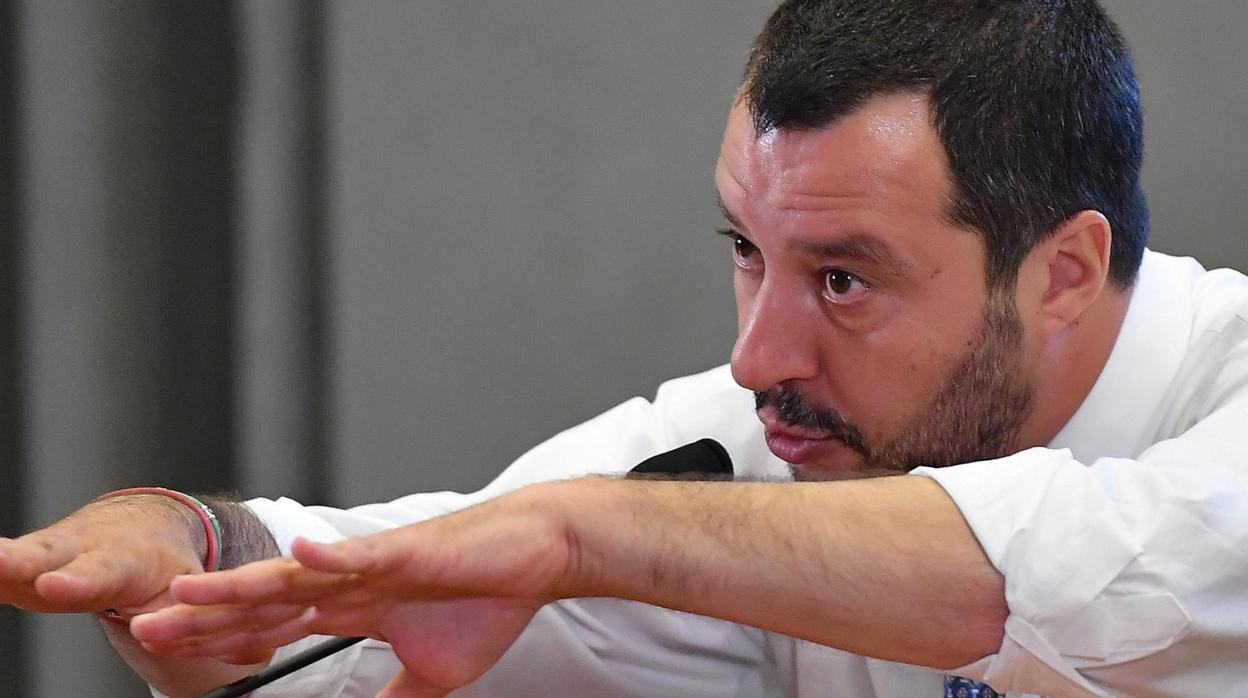 El ministro del Interior italiano, Matteo Salvini