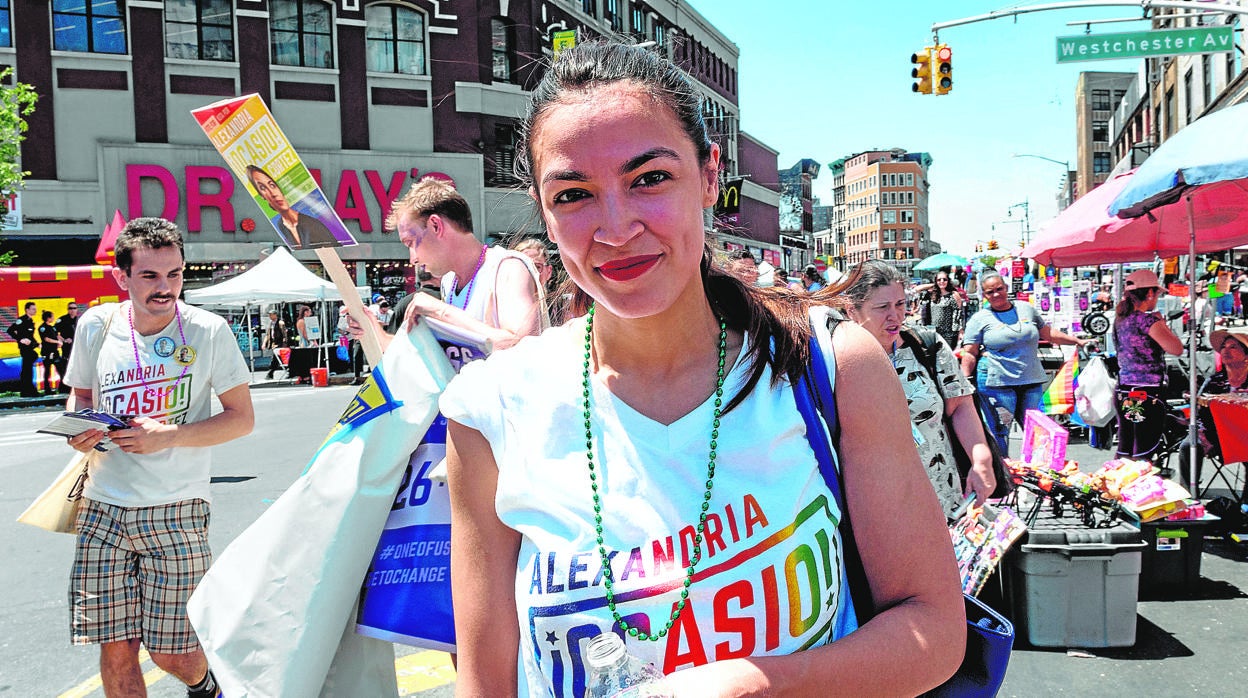 La joven política, Alexandria Ocasio- Cortez