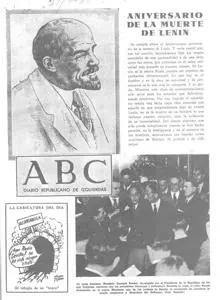 El ABC republicano, que se editaba en Madrid durante la Guerra Civil, recordaba el décimocuarto aniversario de su muerte.