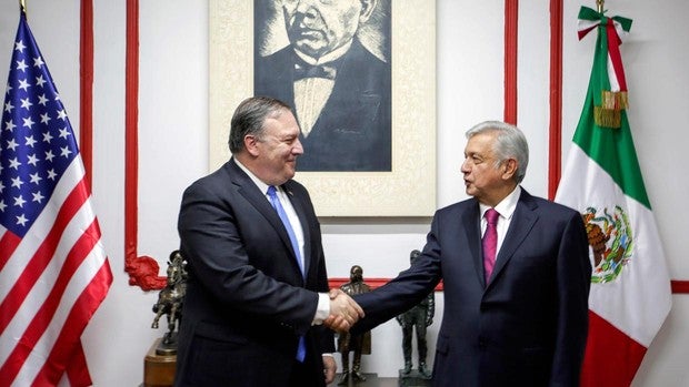 «Optimismo razonable» tras el primer encuentro entre Pompeo y López Obrador