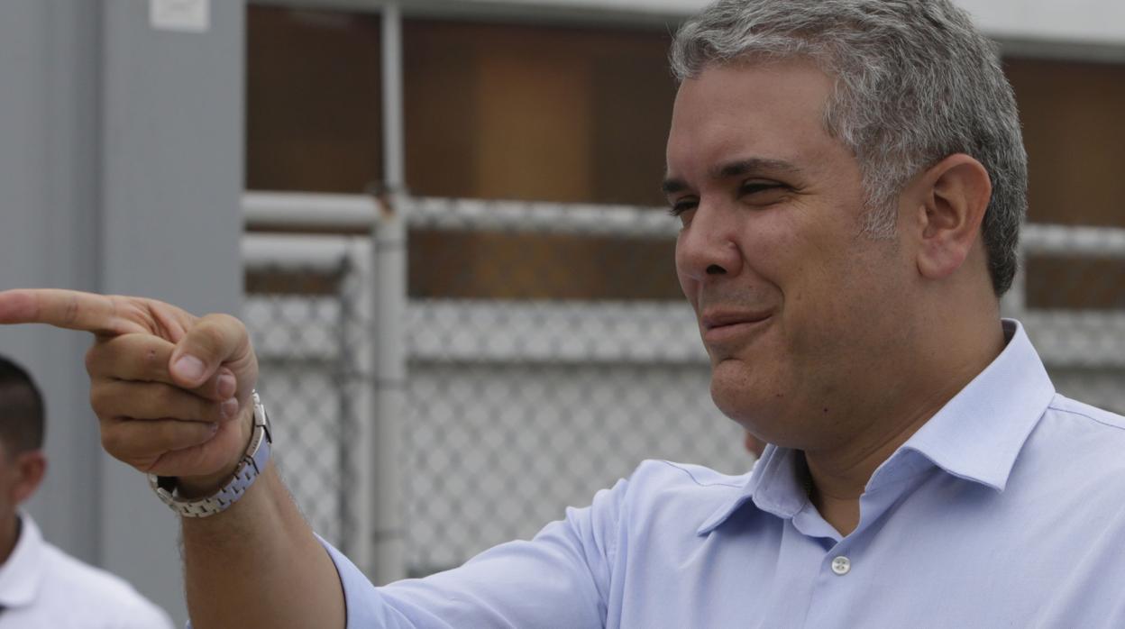 El presidente de Colombia, Iván Duque