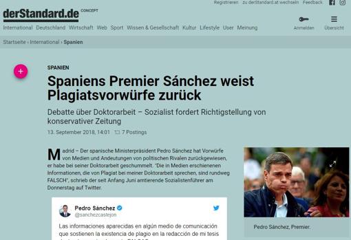 Amplio eco en la prensa internacional de la exclusiva de ABC sobre el plagio de la tesis de Pedro Sánchez