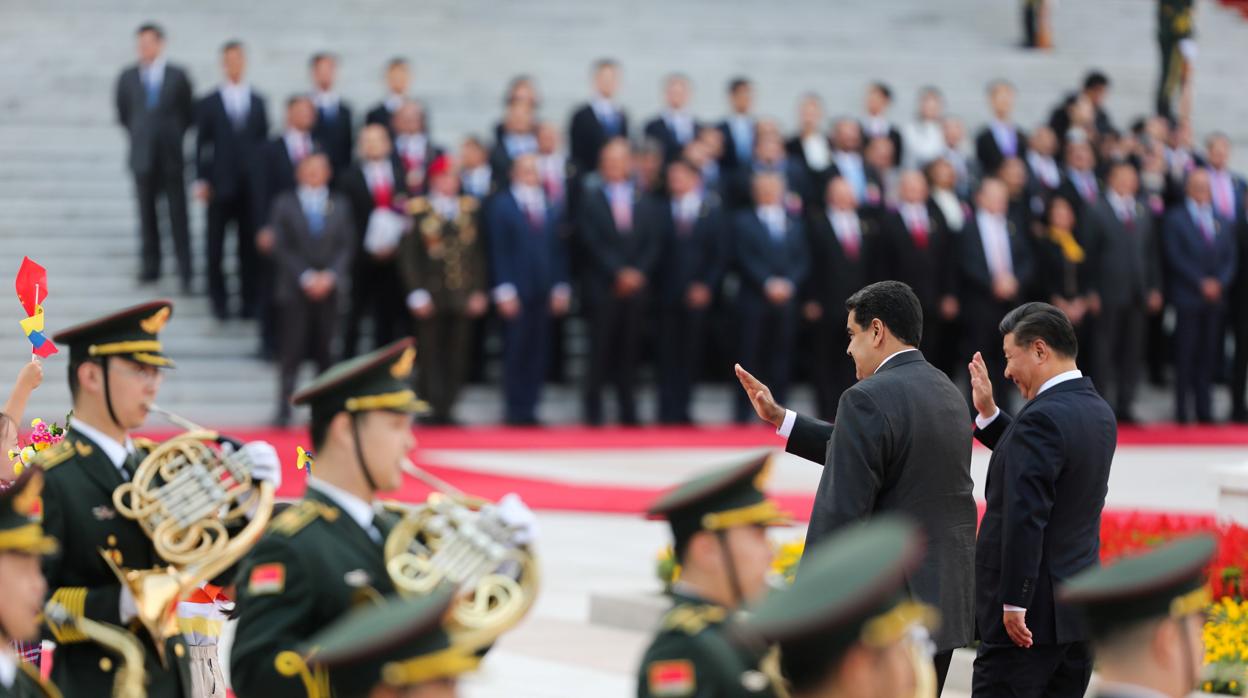 Maduro, junto a Xi Jinping