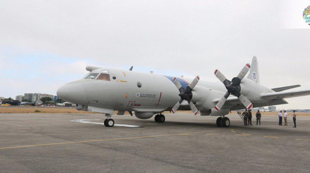 El P3-Orión de EE.UU. llegado a Ecuador para patrullar sus aguas