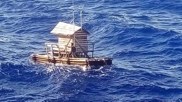 Un joven indonesio sobrevive 48 días a la deriva en una trampa flotante para peces