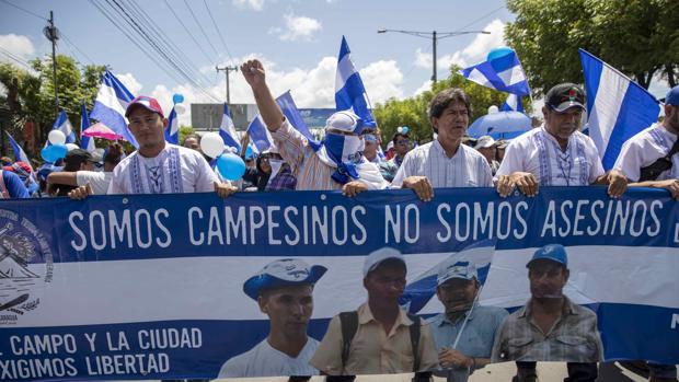 Muere un adolescente en la marcha contra Daniel Ortega