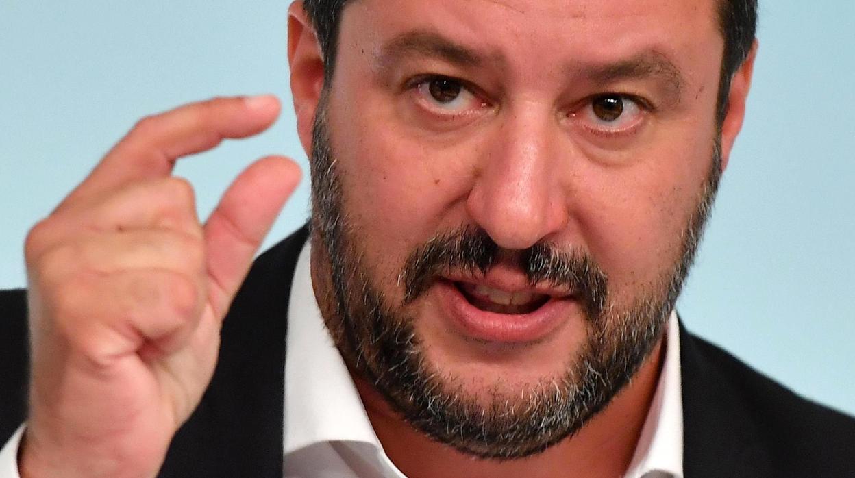 El ministro del Interior italiano, Matteo Salvini