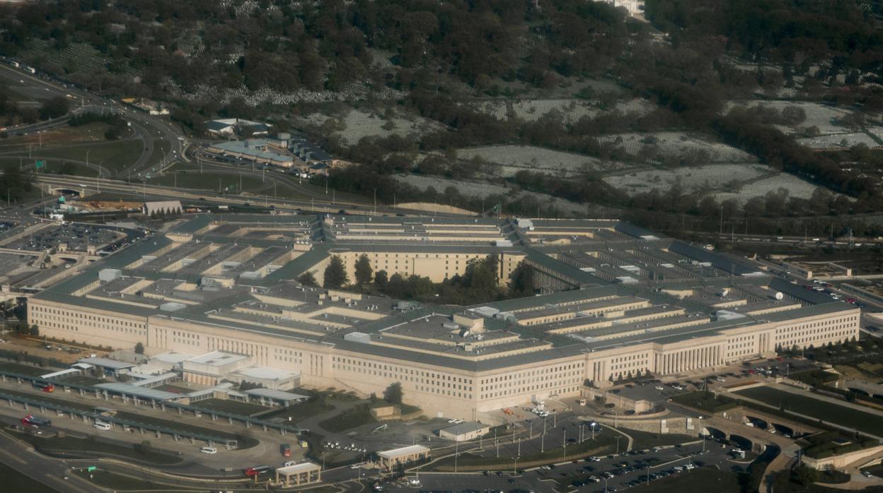 Fotografía de archivo de la vista aérea del Pentágono, en Arlington, en el estado de Virginia
