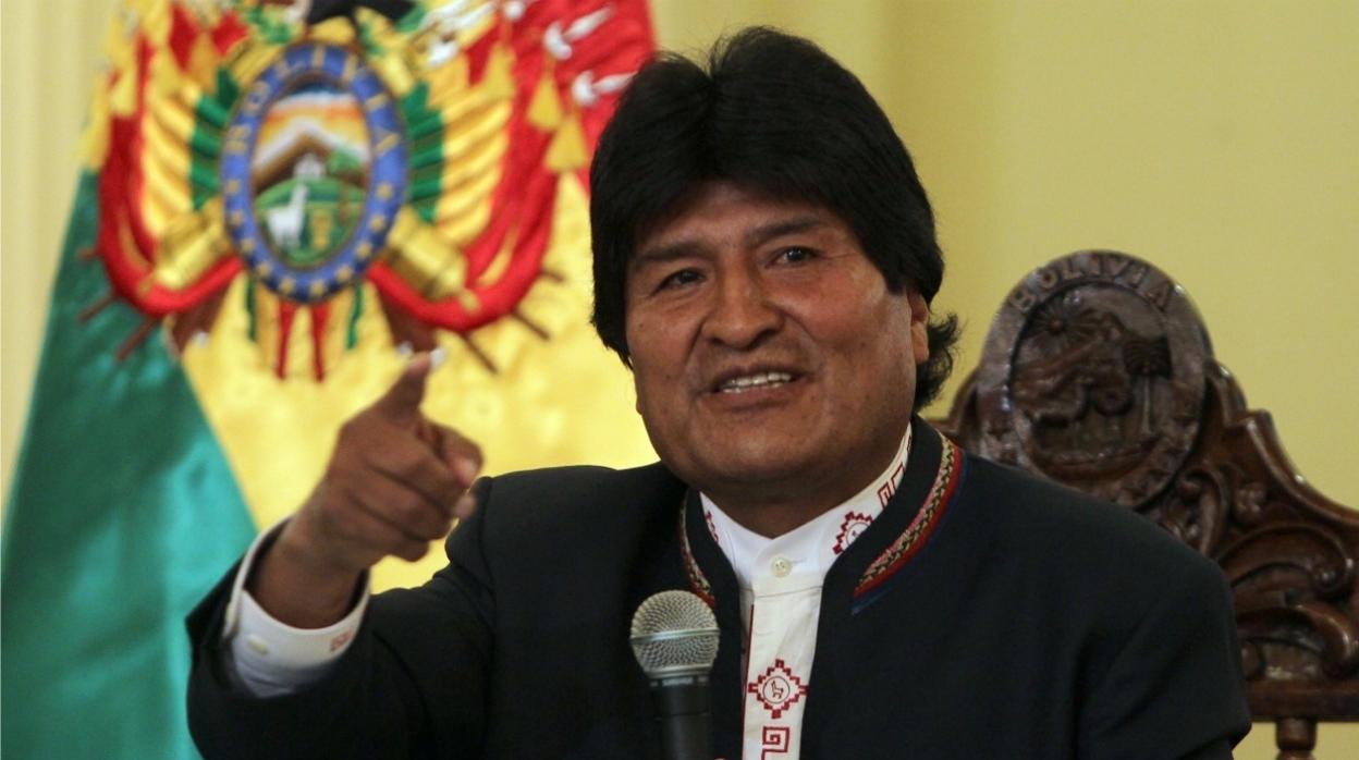 El presidente de Bolivia, Evo Morales