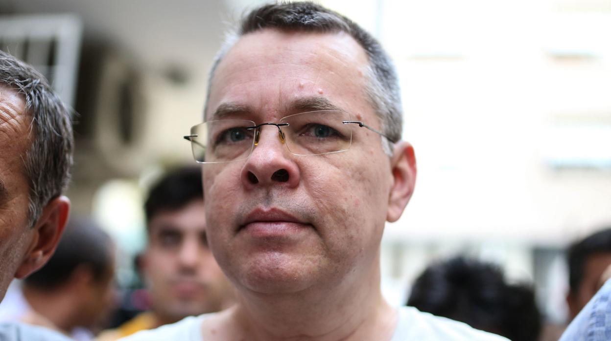 El pastor estadounidense Andrew Brunson