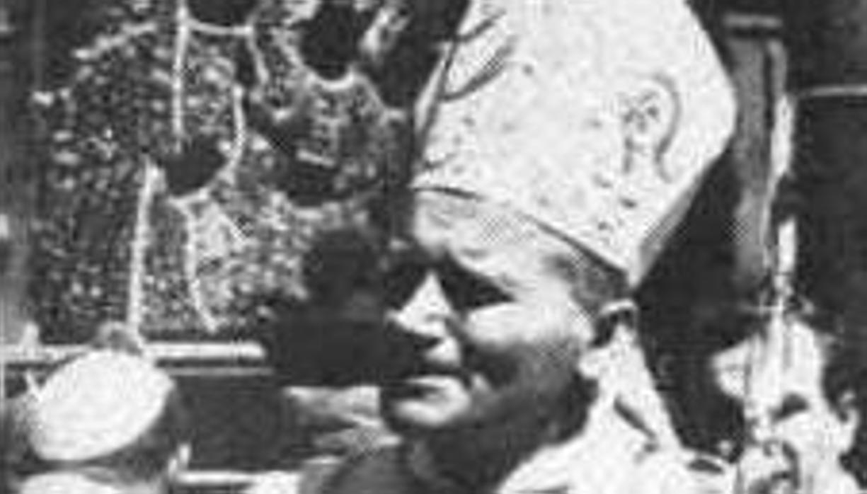 El cardenal Wojtyla en los actos de Chestokowa en 1966