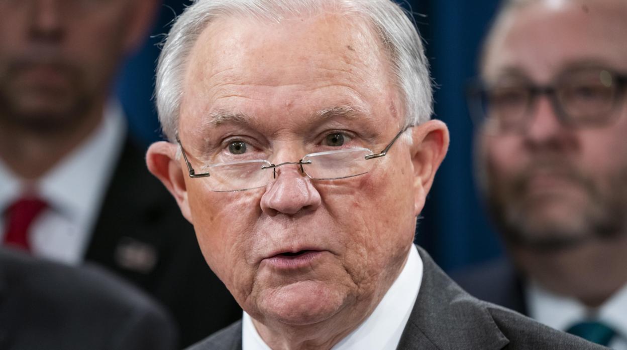 El fiscal general de los Estados Unidos, Jeff Sessions, en una imagen de archivo