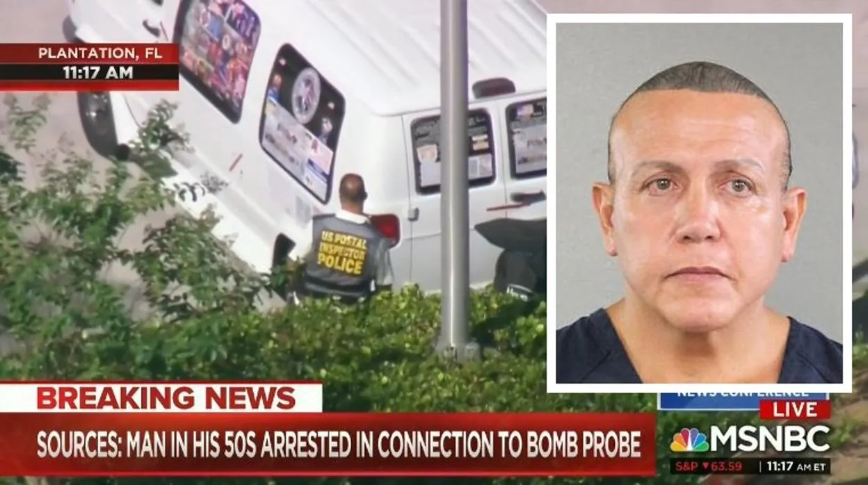 Un acérrimo seguidor de Trump con amplio historial delictivo, detenido en Florida por los paquetes bomba