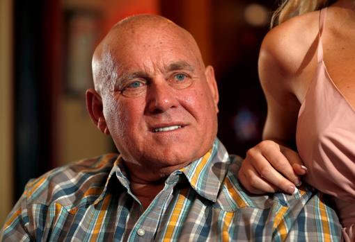 Dennis Hof, en uno de sus prostíbulos en Nevada