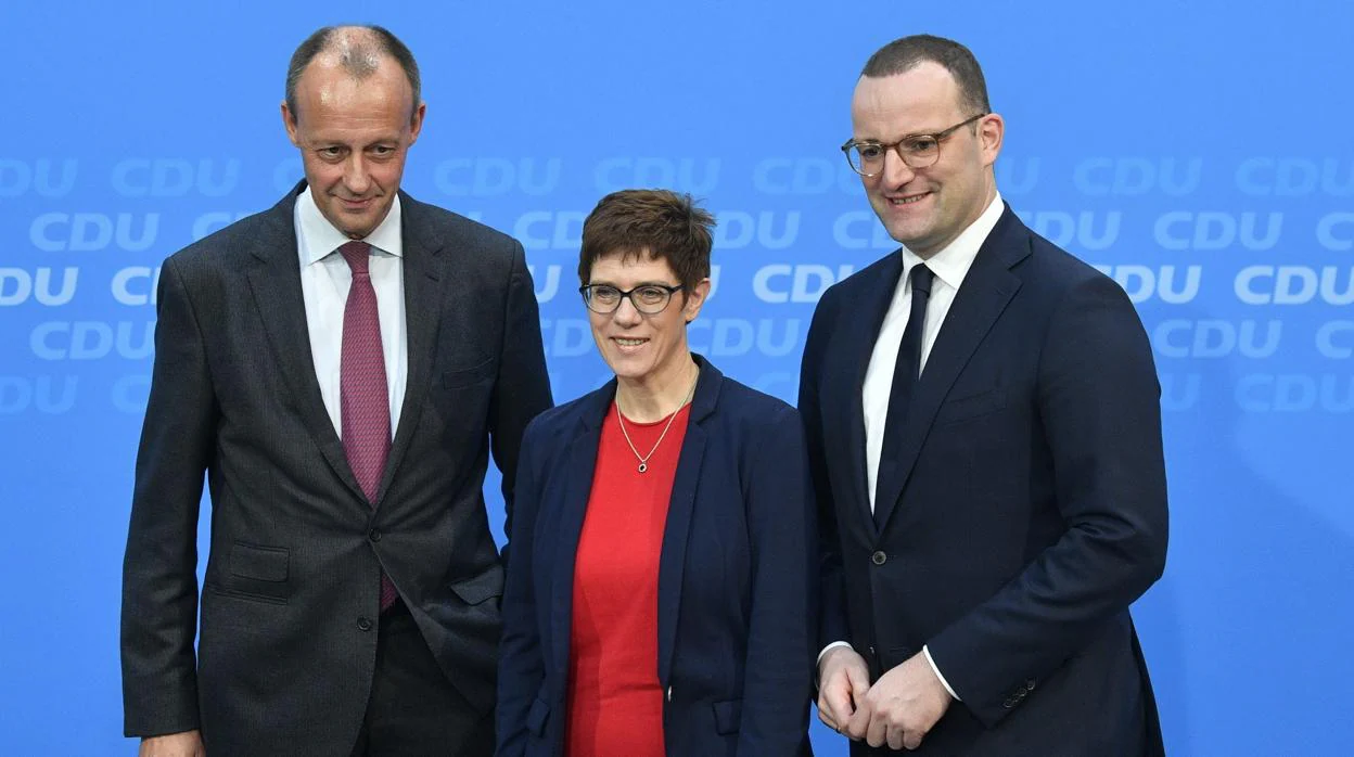 Los candidatos alemanes para el liderazgo del partido de la Unión Demócrata Cristiana