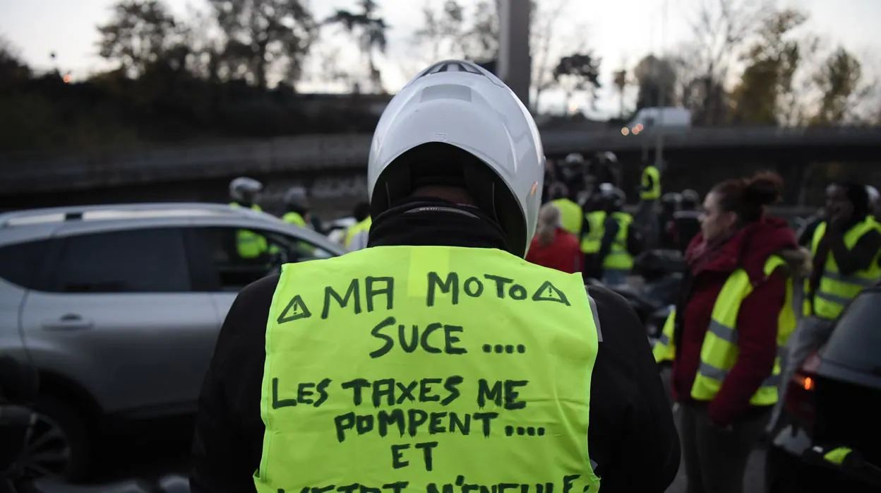 Protestas en Francia contra Macron