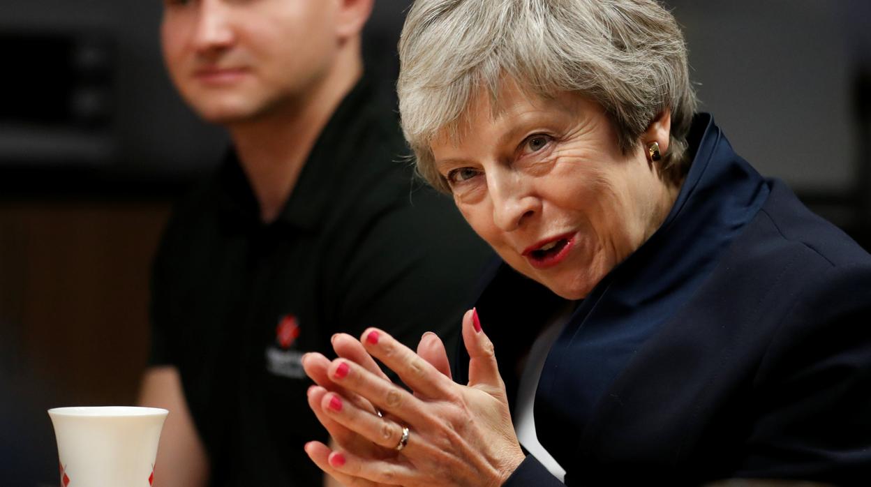 La primera ministra británica, Theresa May