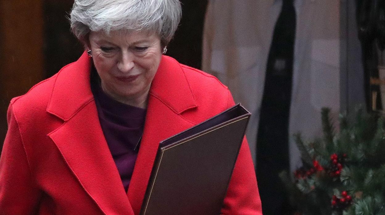 La primera ministra británica, Theresa May