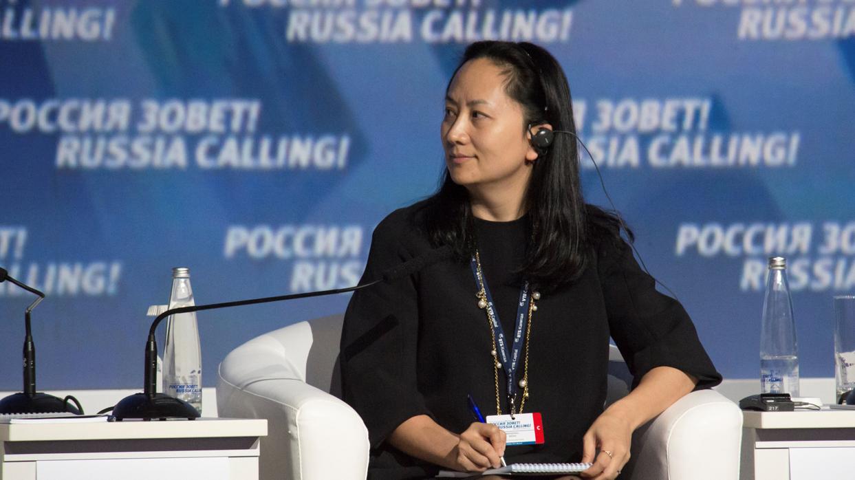 Meng Wanzhou, hija del fundador de Huawei, en una imagen de 2014