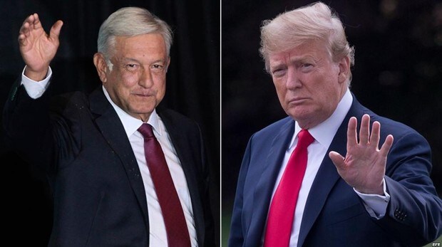 Trump y López Obrador conversan sobre inmigración y desarrollo en Centroamérica