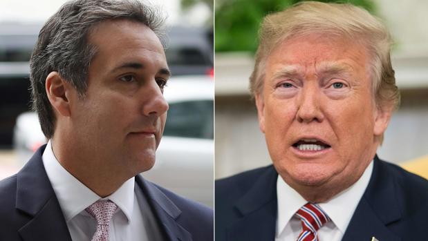 Trump niega que ordenara a Cohen cometer delitos