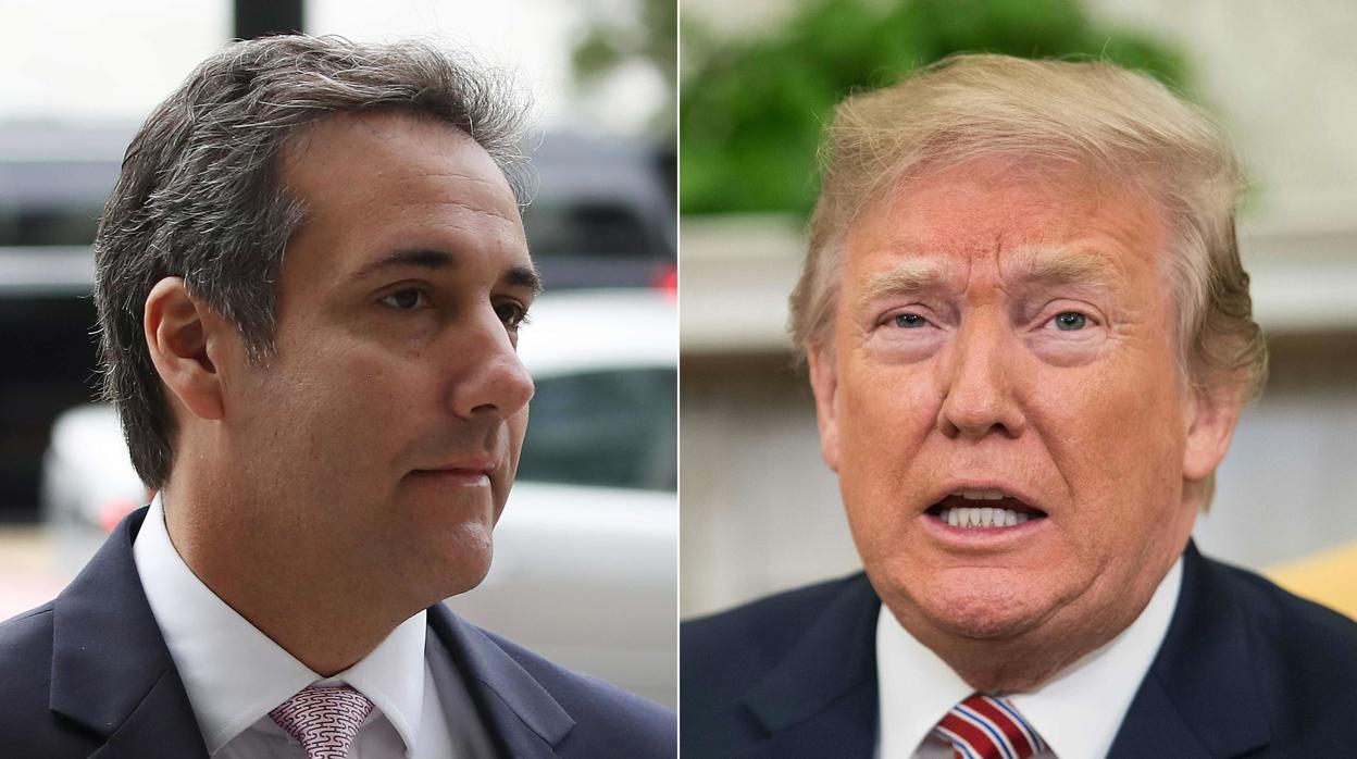 Michael Cohen y Donald Trump