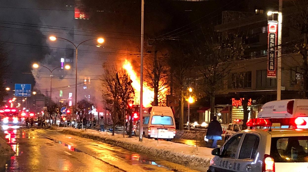 Al menos 41 heridos al explotar un restaurante en Japón