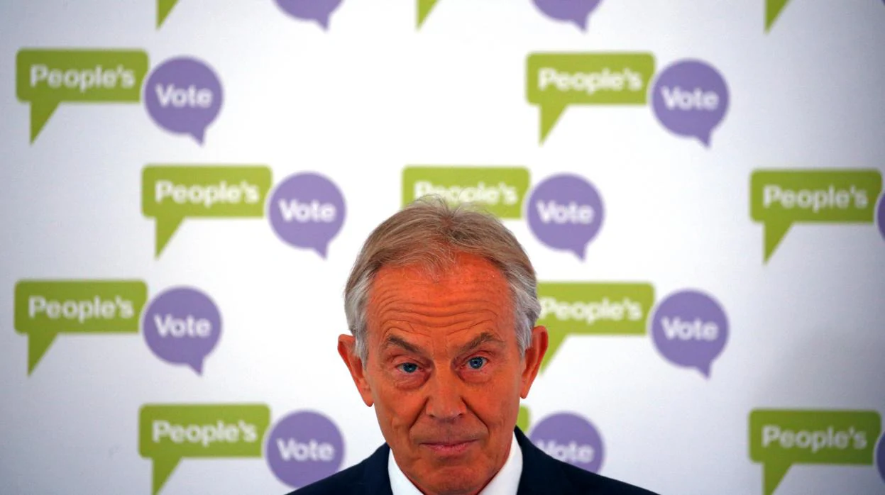El exprimer ministro británico Tony Blair