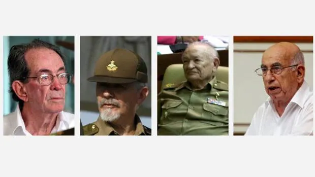 Tres «comandantes históricos» controlarán al presidente Díaz-Canel en Cuba