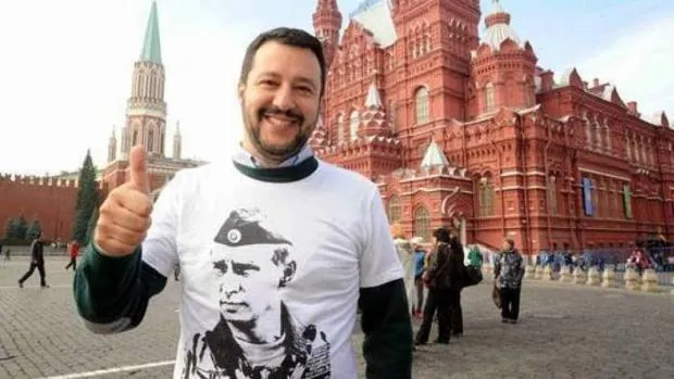 El pasado acecha a la alianza europea de Salvini, pro Putin y aliado de los independentistas catalanes