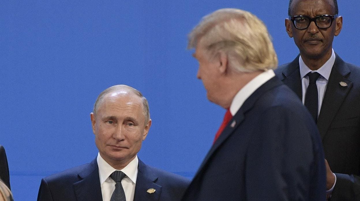 Donald Trump y Vladimir Putin, el pasado noviembre
