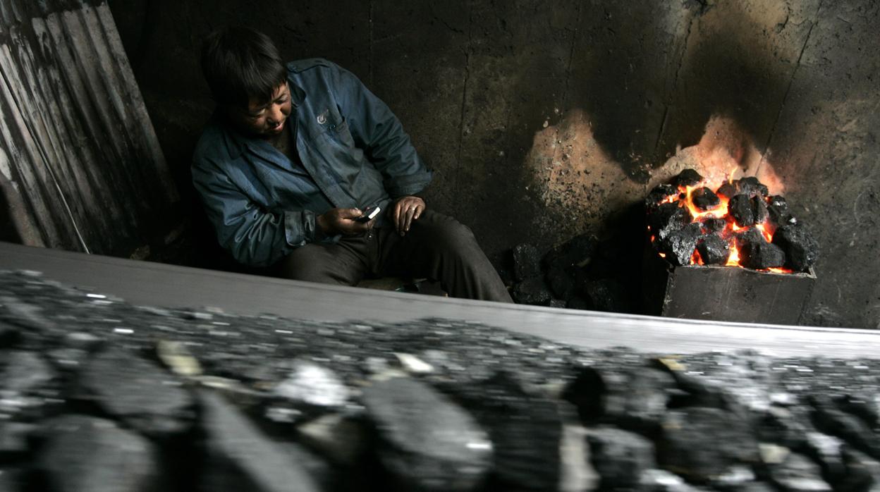 Imagen de archivo de una mina en China