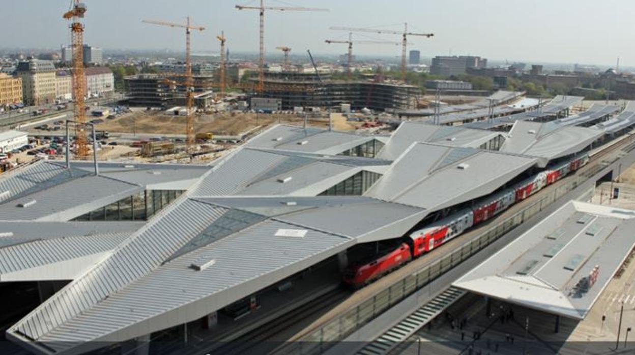 Imagen de la Estación Central de Viena