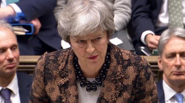 May evidencia ante el Parlamento que no tiene un «plan B» para el Brexit