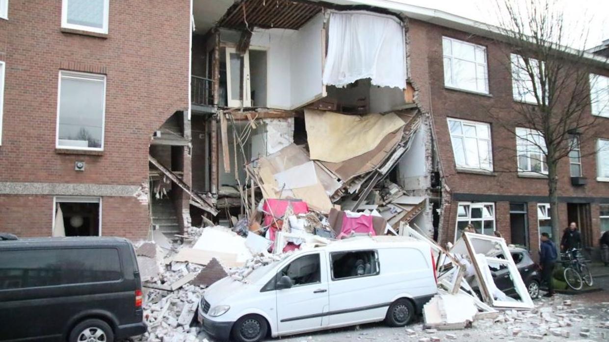 Una explosión en La Haya provoca el derrumbe de un edificio residencial