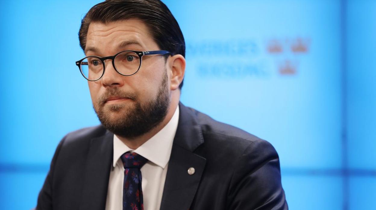 El líder de la extrema derecha sueca, Jimmie Åkesson